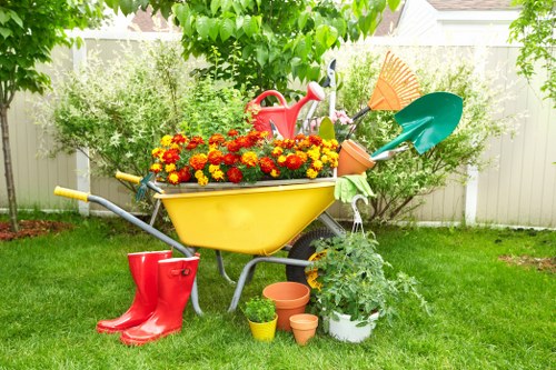 Aesthetically designed garden in Muswell Hill